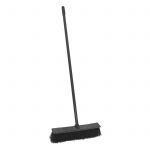 Black Lightweight Strong Polyester Stable Yard Broom by Perry Equestrian (7174)